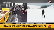 İstanbul'a yine kar uyarısı