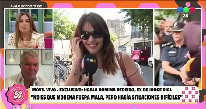 Romina Pereiro reveló cómo era su relación con Morena Rial cuando estaba casada con Jorge Rial