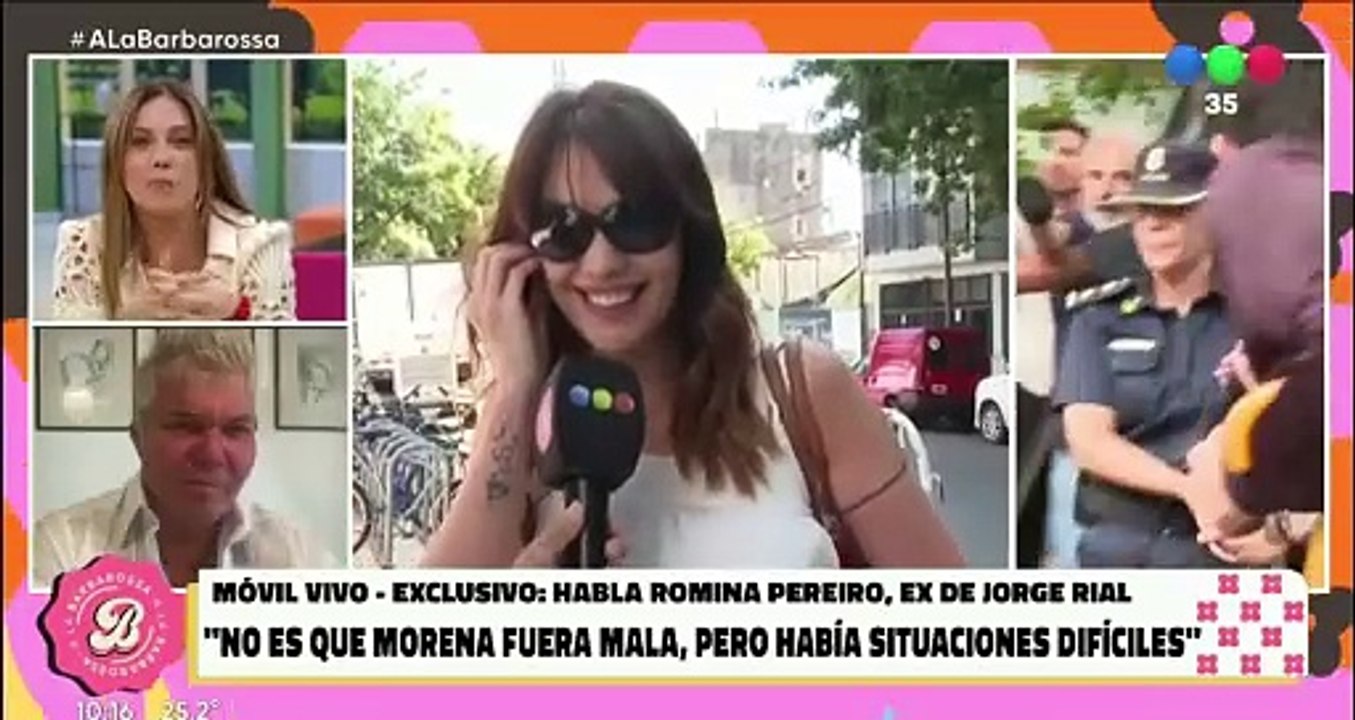 Romina Pereiro reveló cómo era su relación con Morena Rial cuando estaba casada con Jorge Rial