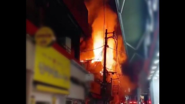 대구 동성로 상가 불...다친 사람 없어 / YTN