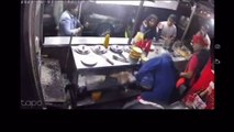 VIDEO: Van a restaurante de hamburguesas en Naucalpan, pero a robar