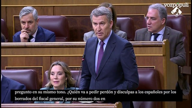 Feijóo, a Sánchez: ¿Quién va a pedir disculpas a los españoles por su hermano investigado?