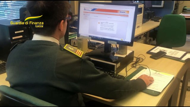Il video del blitz della guardia di finanza di Lucca sulle scommesse illegali