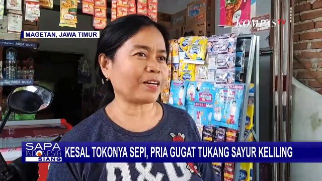 Kesal Tokonya Sepi, Pria Gugat Tukang Sayur Keliling di Magetan