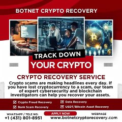 CRYPTOCURRENCY  RECOVERY SERVICES : ENROLL BOTNET CRYPTO RECOVERY