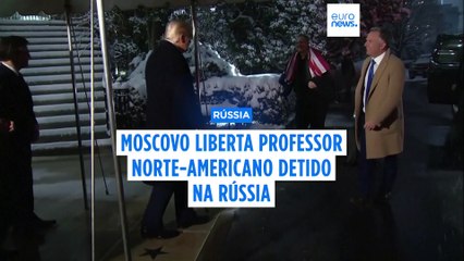 Professor norte-americano Marc Fogel libertado pela Rússia