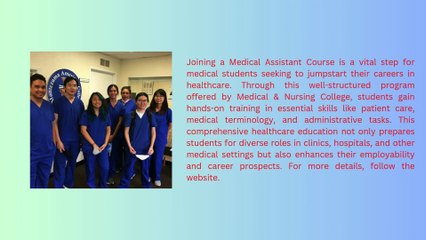 Classes for Certified Nursing Assistant