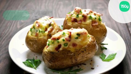 Petites pommes de terre en robe du soir