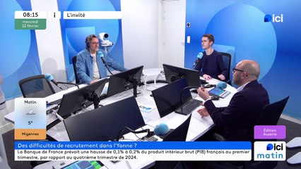 Nicolas Soret, le maire de Joigny et vice-président au conseil régional en charge du développement économique