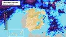 Lluvias y nevadas en las próximas horas en varias zonas de España, a la espera de cambios por el Atlántico.