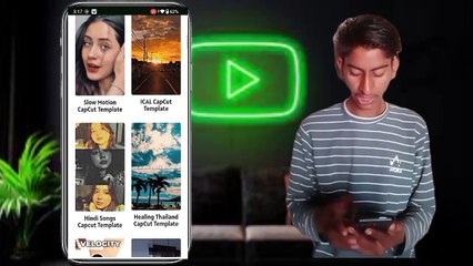 How to Apply Hiling Template in video ||