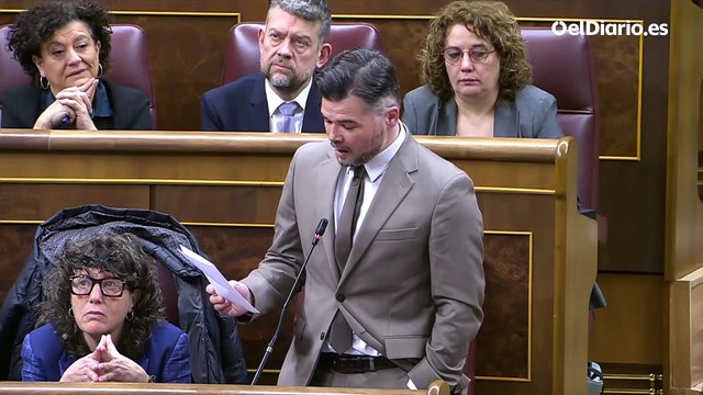 Rufián ataca a la extrema derecha: No ser un puñetero facha es woke. No es de patriotas querer gobernar odiando a la mitad de tu país