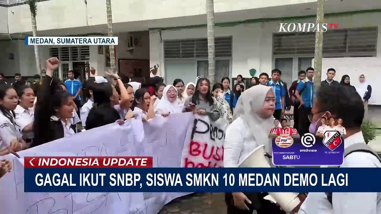 Gagal Ikut SNBP, Siswa SMKN 10 Medan Demo Lagi