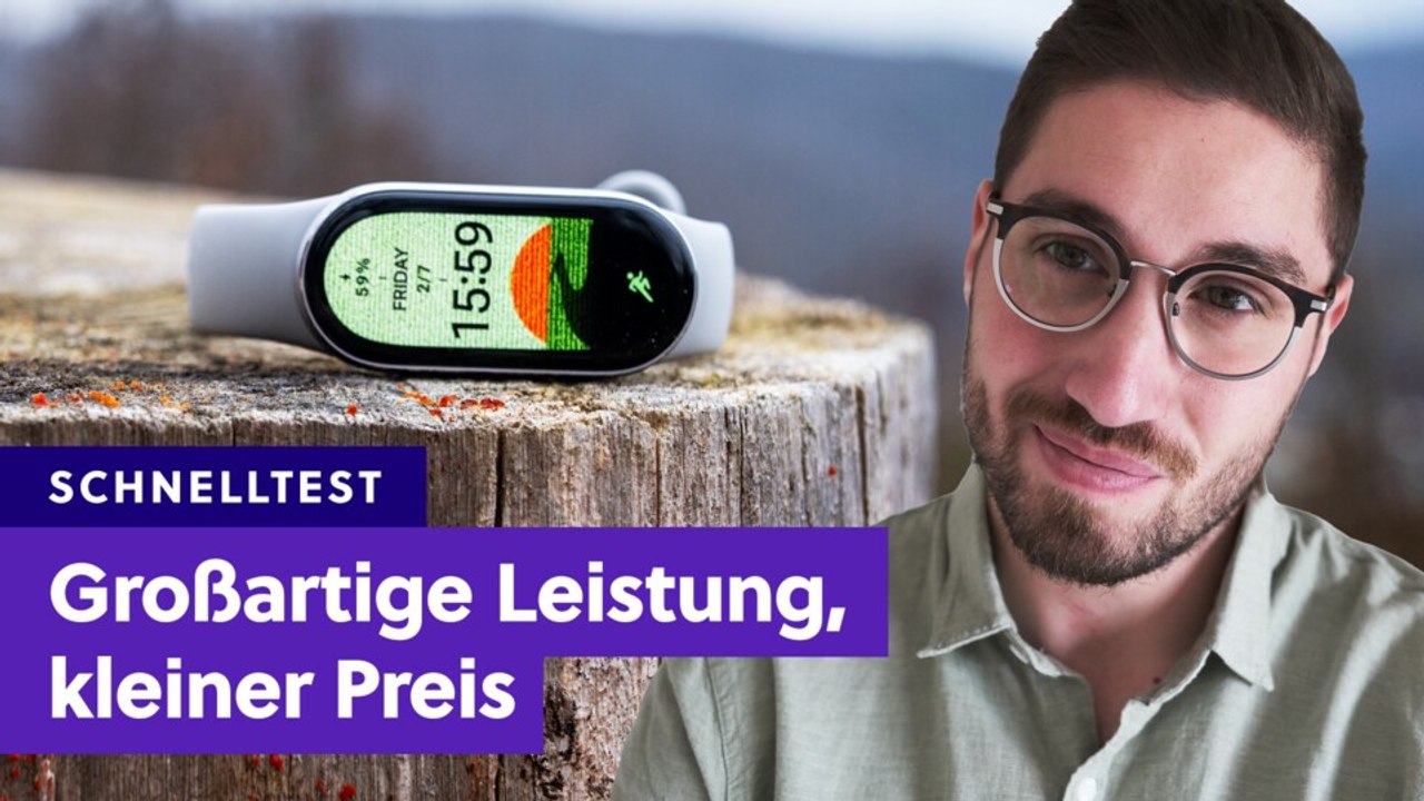 Das Xiaomi Band 9 in unter fünf Minuten