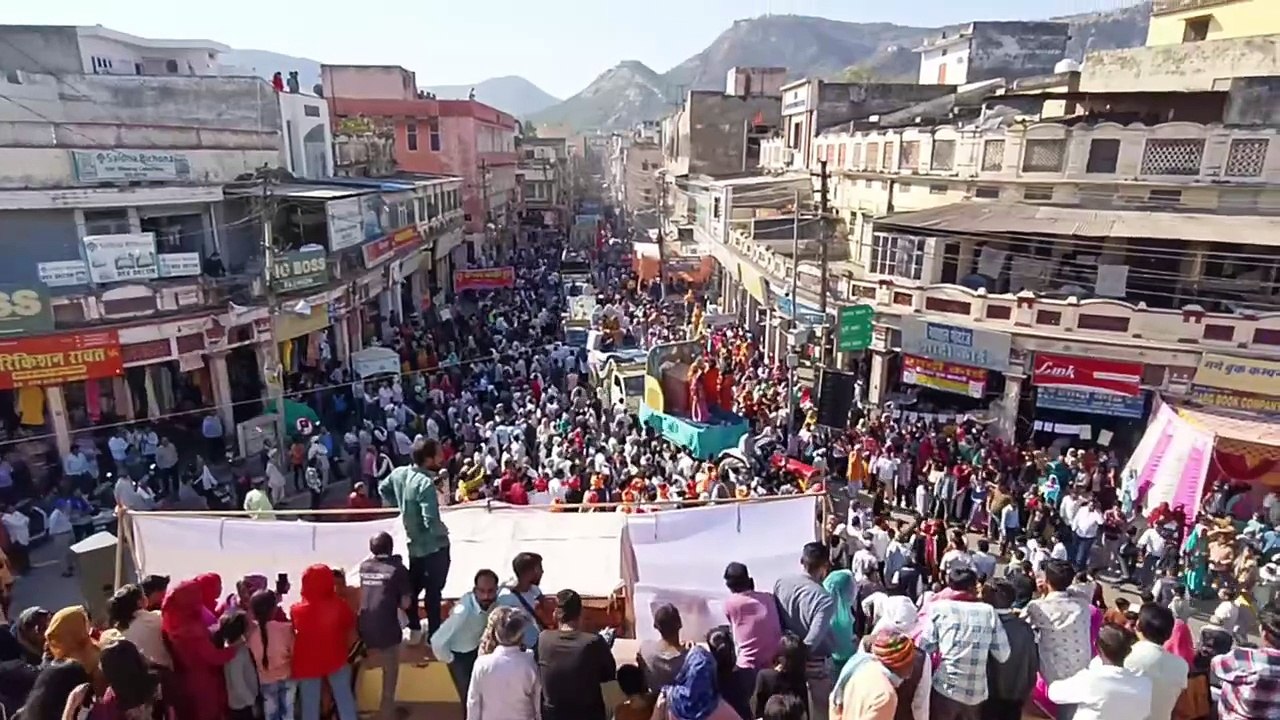 संत रविदास की जयंती पर होप सर्कस से गुजरी शोभायात्रा, देखें वीडियो