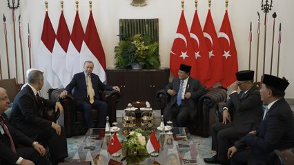Bertemu Erdogan, Prabowo Ingin Perdagangan Indonesia dan Turki Makin Kuat
