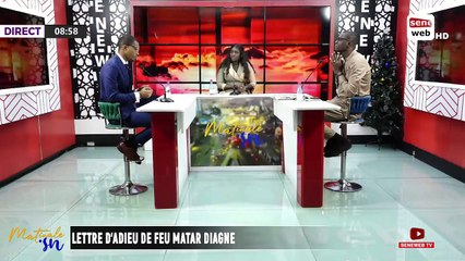 Révélations sur la triste lettre de l'étudiant Matar Diagne_ _lii enquête bi wax si mbirmi mooy..._
