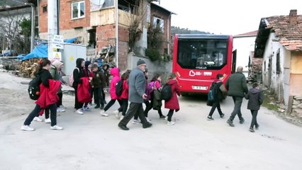 Balıkesirli Öğrencilere Ücretsiz Servis Desteği
