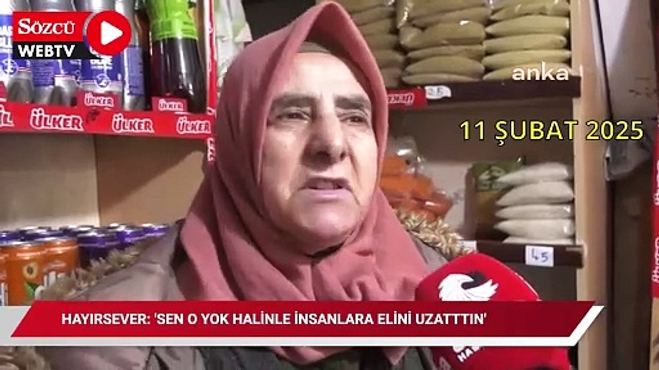 "Bebek bezini bile taneyle satıyorum" diyen bakkalın haberi ses getirdi, bir hayırsever veresiye defterini kapattı