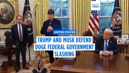 Trump and Musk defend cutting federal programs under new DOGE initiative
