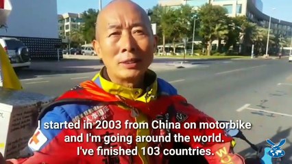 Chinese man travels across the world, but thinks UAE is best!
