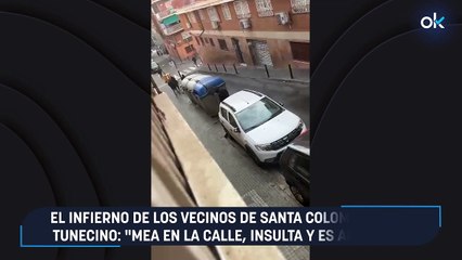 El infierno de los vecinos de Santa Coloma por un tunecino: "Mea en la calle, insulta y es agresivo"