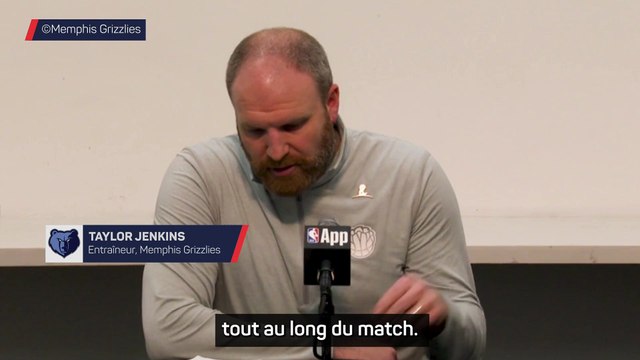Grizzlies - Jenkins : ''On savait qu'ils allaient répondre présents''