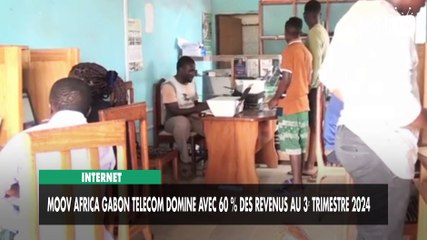 [#Reportage]  Internet : Moov Africa Gabon Telecom domine avec 60 % des revenus au 3ᵉ trimestre 2024