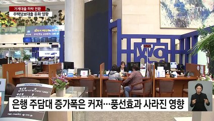 금융권 가계대출 열 달 만에 뒷걸음..."둔화 계속" / YTN