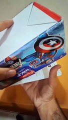 flair inky marvel avengers iron man, hulk, captain america fountain pen
