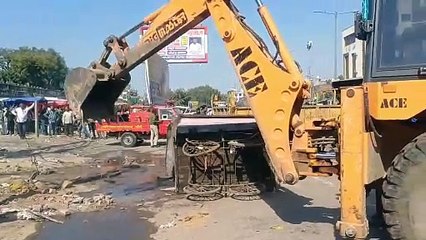 सडक़ सीमा से दूर मार्किंग कर लगवाए ठेले, अब जाम से मिलेगी राहत