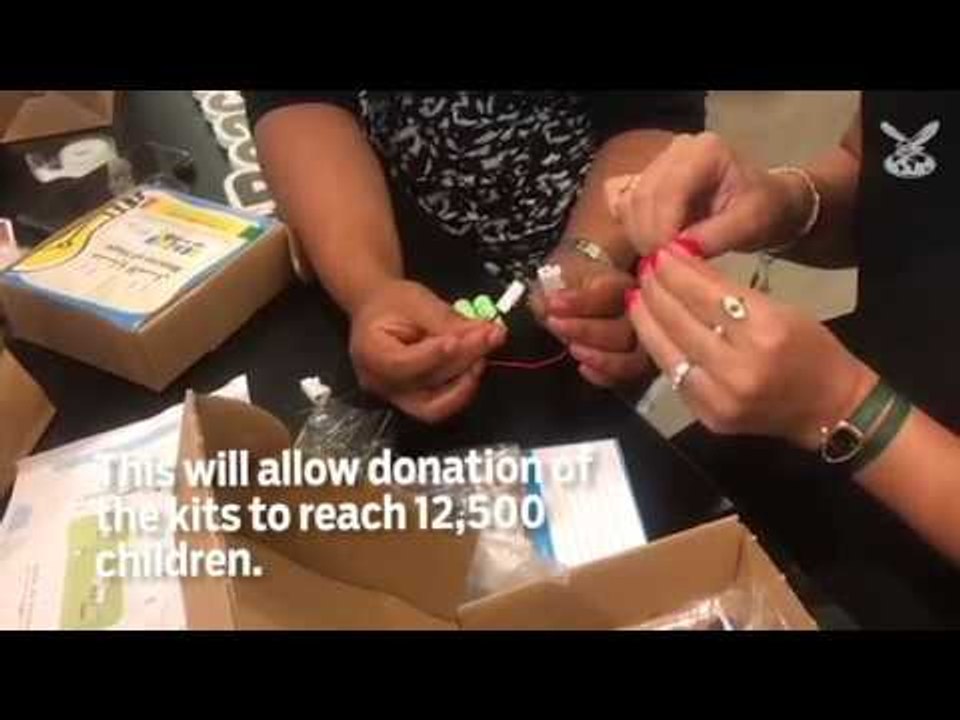 Shoppers can donate light kit for war-torn nations