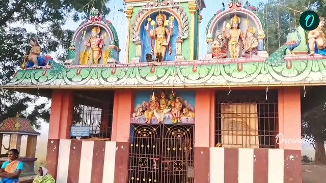 கோயில் உண்டியலை உடைக்க முயன்ற திருடர்கள் | Temple Undiyal Theft | CCTV | Oneindia Tamil
