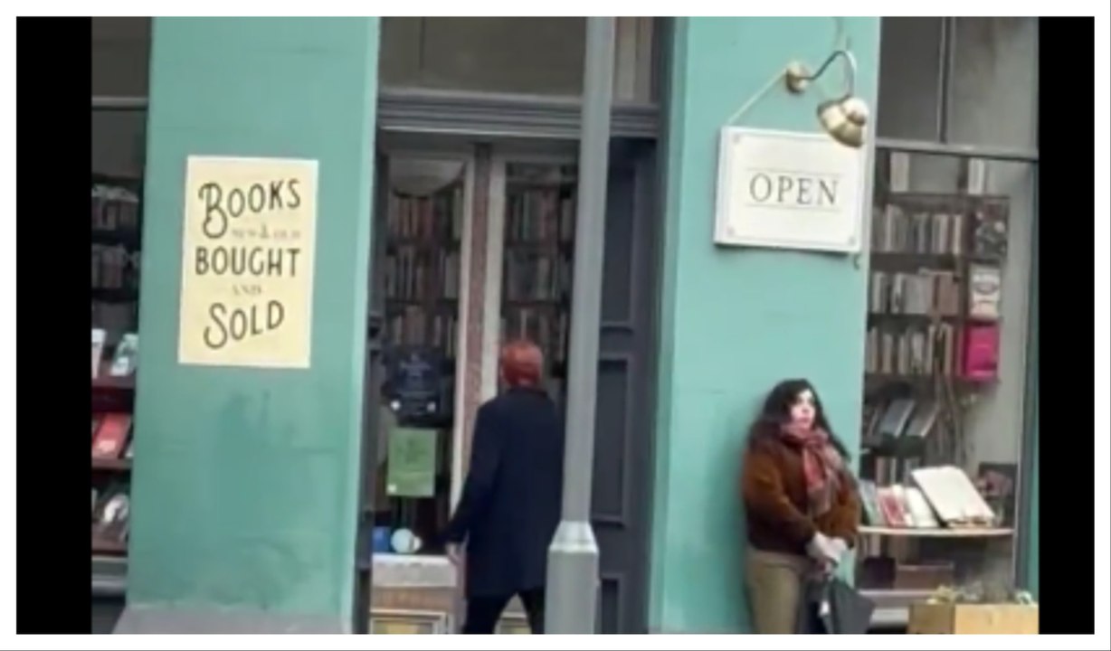 David Tennant spotted in Edinburgh filming Good Omens