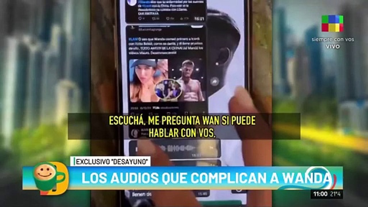 Wanda, Keita y los audios secretos de Kennys Palacios que la complican en su batalla legal con Icardi