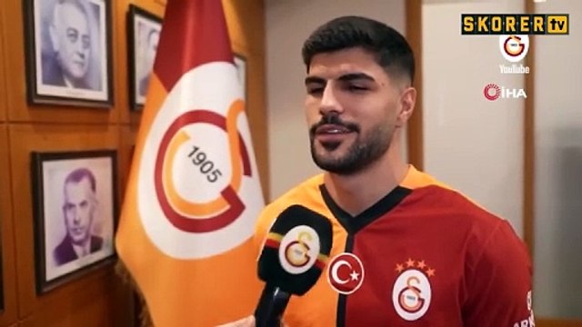 Eren Elmalı, Galatasaray formasını giydi! 'Mutlu olduğum yerdeyim'