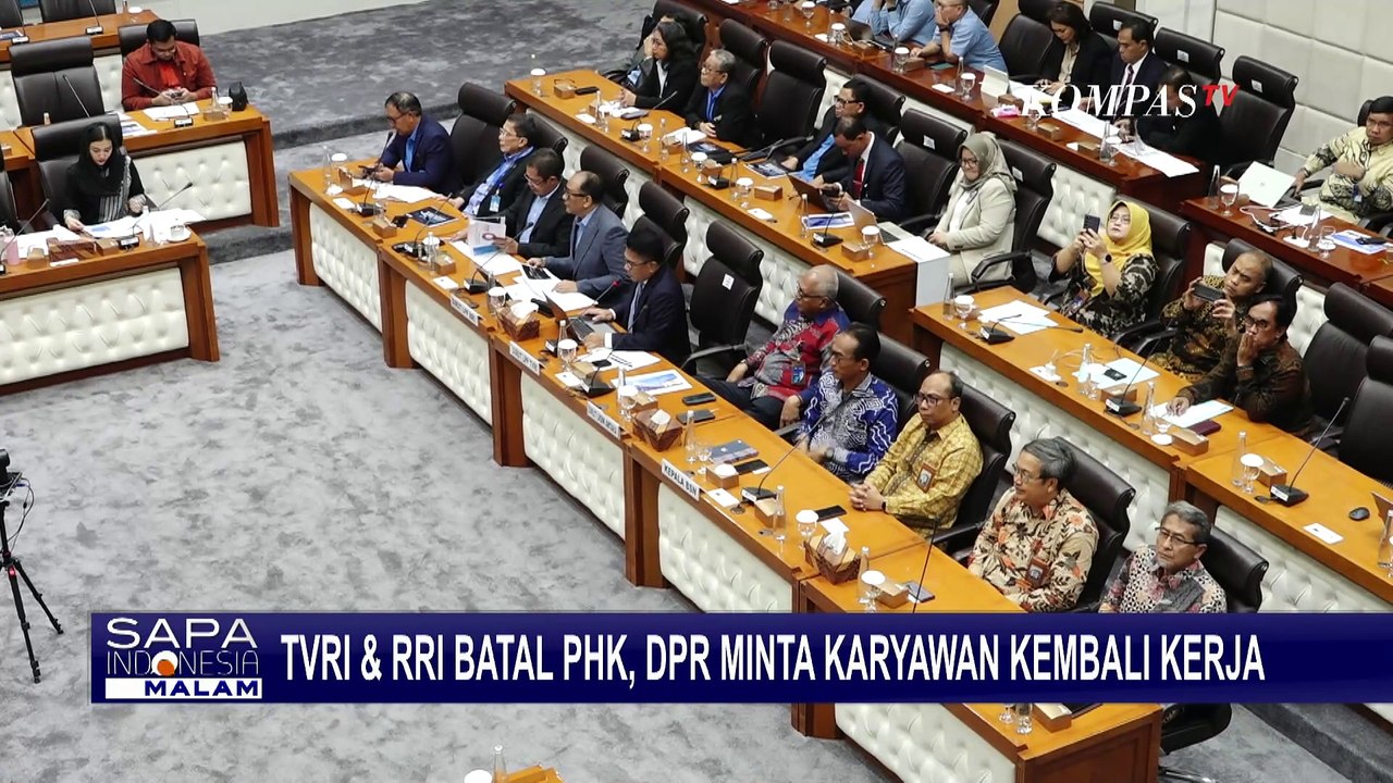 TVRI & RRI Batal PHK, DPR Minta Karyawan Kembal...