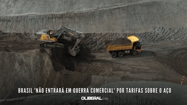 Brasil 'não entrará em guerra comercial' por tarifas sobre o aço