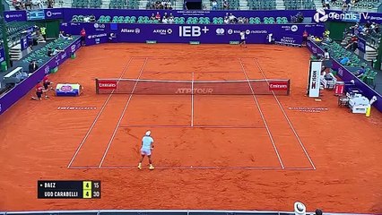 Sebastián Báez vs Camilo Ugo Carabelli (6-4, 6-4) | Argentina Open 2025 | Ronda de 32