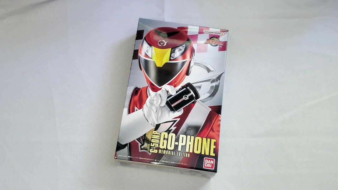 Engine Sentai Go-Onger Memorial Edition Go-Phone Unboxing & Review