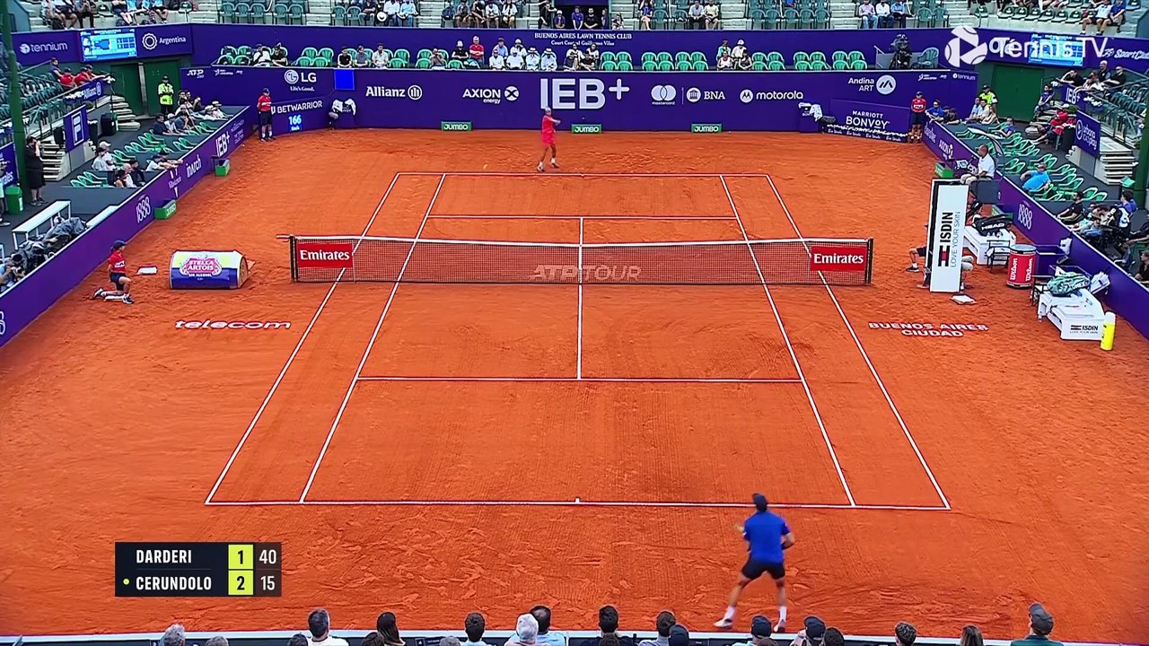 Francisco Cerúndolo vs Luciano Darderi (6-4, 6-4) | Argentina Open 2025 | Ronda de 32