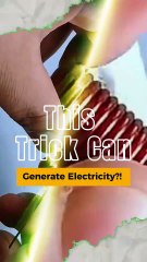 This Trick Can Generate Electricity!