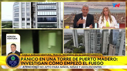 Fuego en el cielo: el infierno en la Torre Renoir II y el drama de Adrián Ventura