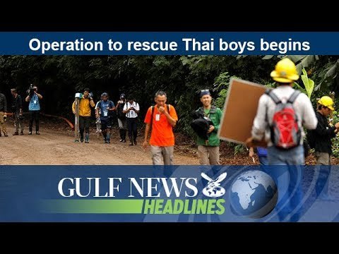 GN Headlines - Operation to rescue Thai boys begins