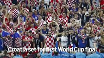 Croatia set for first World Cup final - GN Headlines