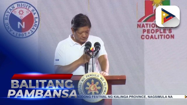 Susunod na campaign rally ng Alyansa Para sa Bagong Pilipinas, itinakda bukas