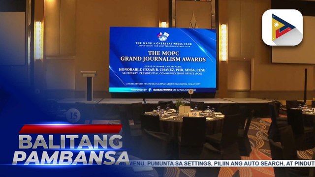 Mga batikan at kilalang personalidad sa industriya ng media, pinarangalan sa MOPC Grand Journalism Awards event