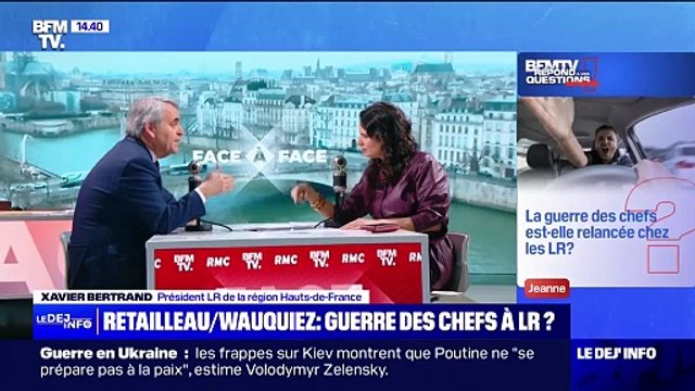 Bruno Retailleau/Laurent Wauquiez: la guerre des chefs est-elle relancée chez LR? BFMTV répond à vos questions