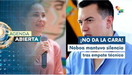 Entrevista | Ecuador va a segunda vuelta tras empate técnico