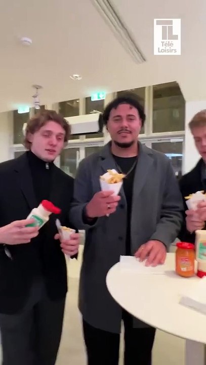 Les Tuche : Ulysse, Noah et Charles dans la Team frites-mayo